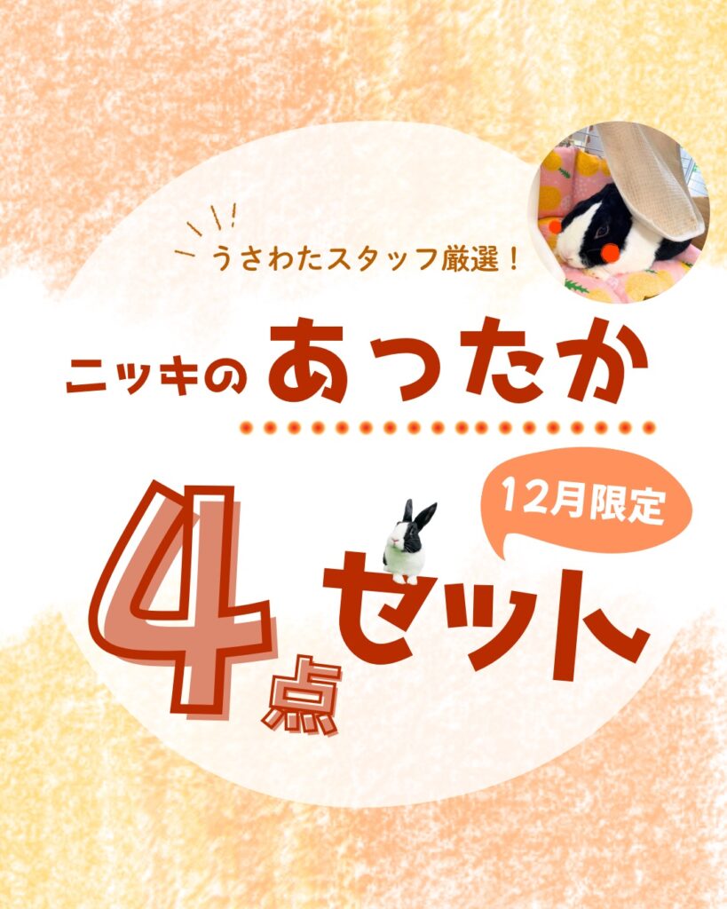ニッキのあったかセットで今年の冬を乗り切ろう☃